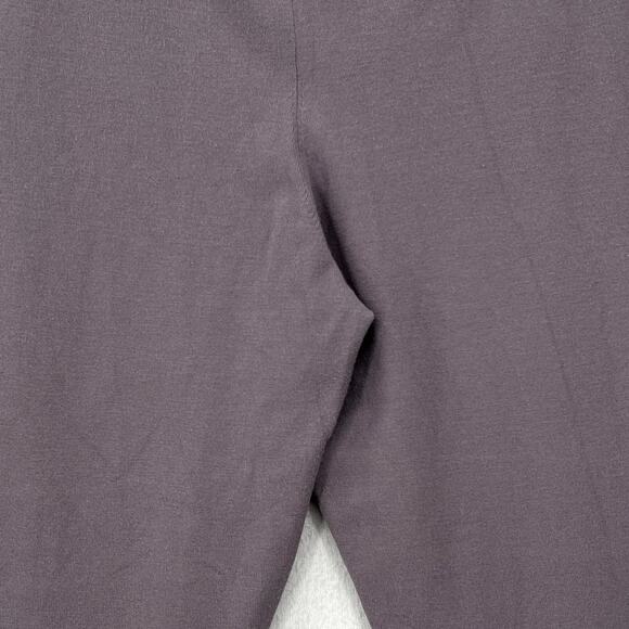 ARITZIA SUNDAY BEST Posie Pant Medium Purple Gray Pull on Stretch Knit Flare - Picture 12 of 16